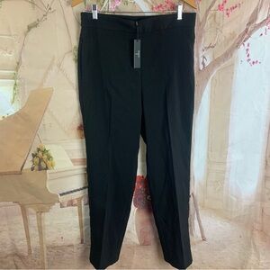 NEW T Tahari Black Waist Band Trousers